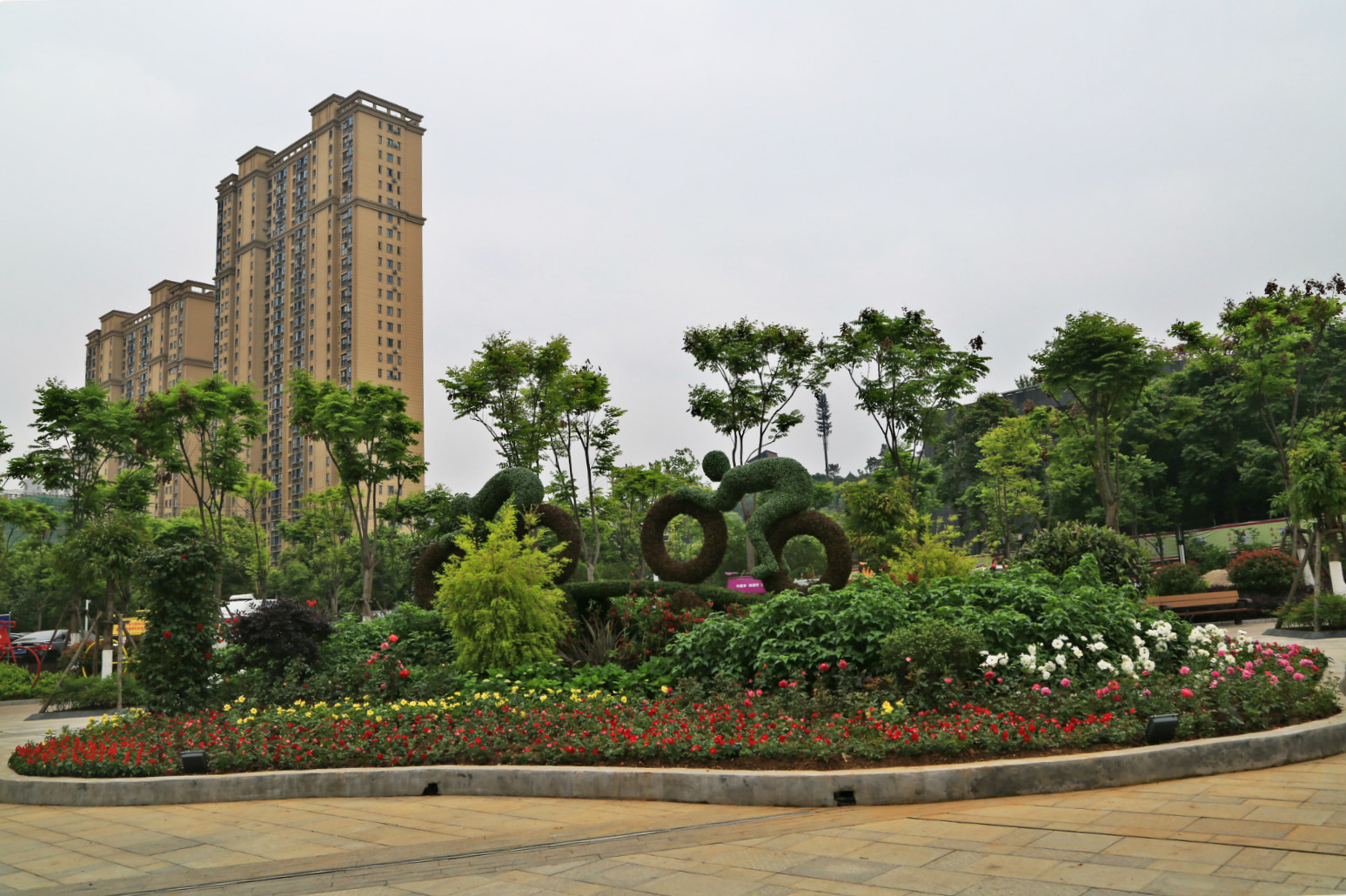 城东公园微花展4月30日开展 - 行业动态 - 宜昌市城市园林绿化建设管