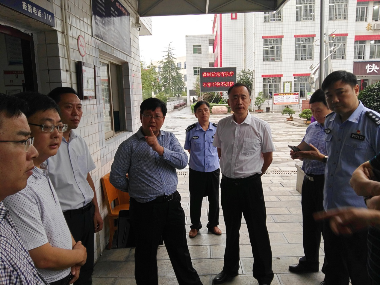 公安部对秭归县校园安保情况进行专项督查