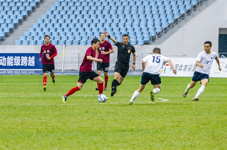 Yichang Wins Championship in Mass Sports Football Match of the 16th Provincial Games!