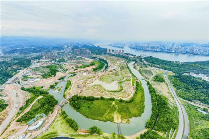 An Early Version of Juanqiao River Wetland Park