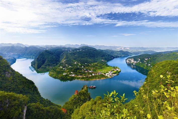 Beautiful Qingjiang River