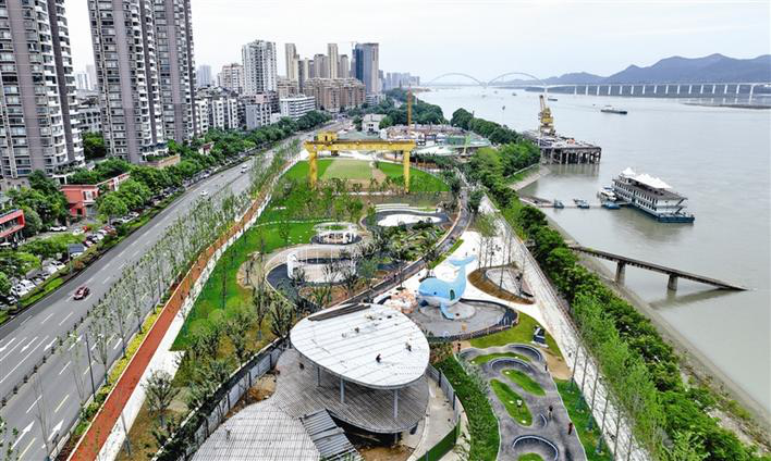 Binjiang Park Takes on a New Look