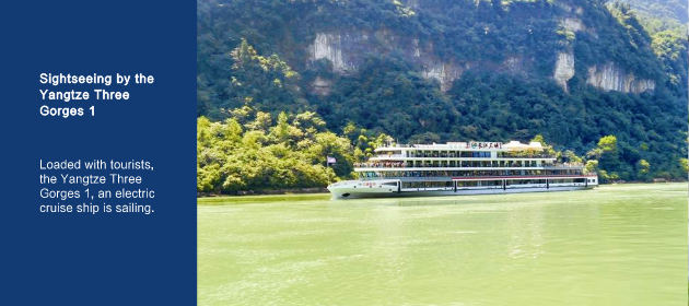 Sightseeing by the Yangtze Three Gorges 1