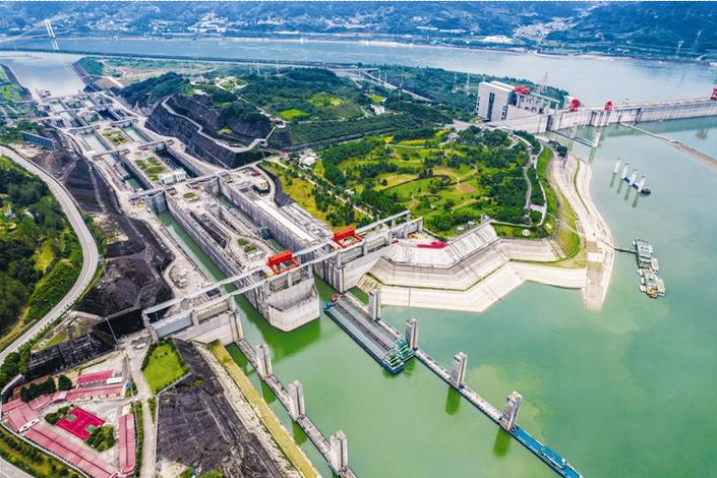 Cargo Volume of Three Gorges Ship Locks from Jan. to Aug First Exceed 100 Million Tons 