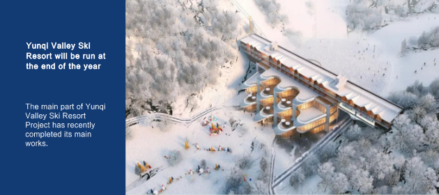 Yunqi Valley Ski Resort will be run at the end of the year