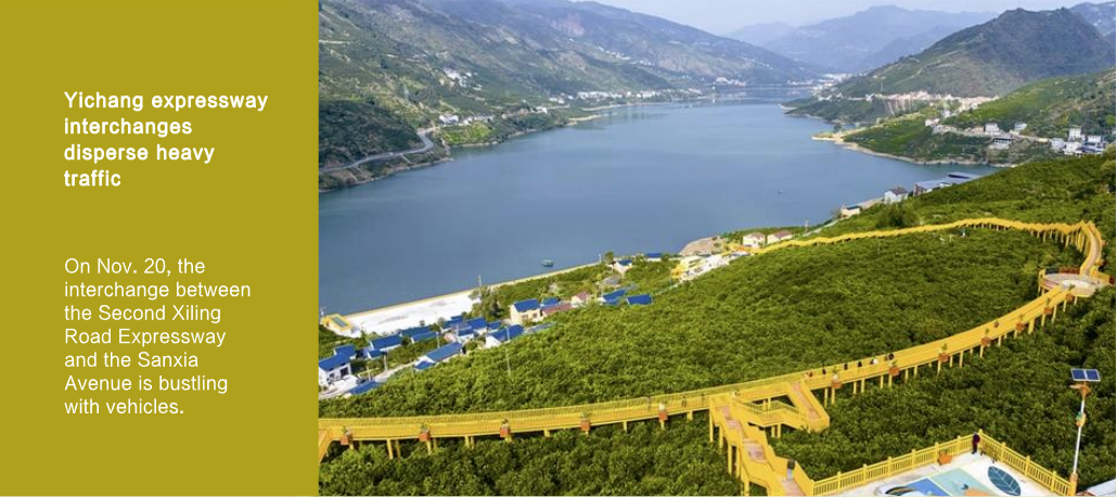 A picturesque village in early winter