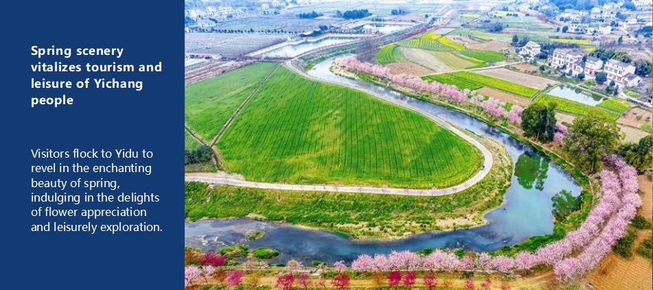 Spring scenery vitalizes tourism and leisure of Yichang people