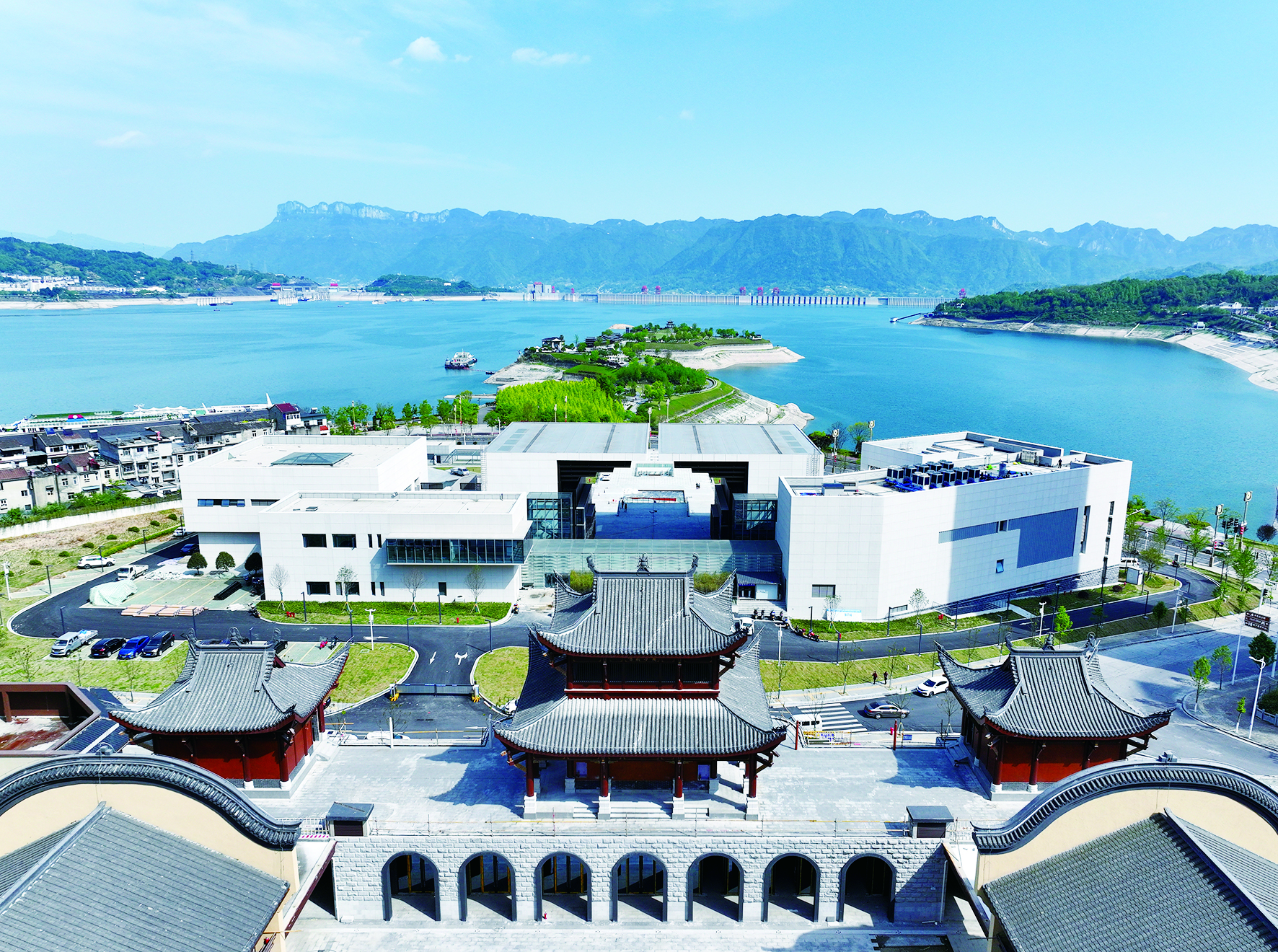 三峡移民博物馆主体建成