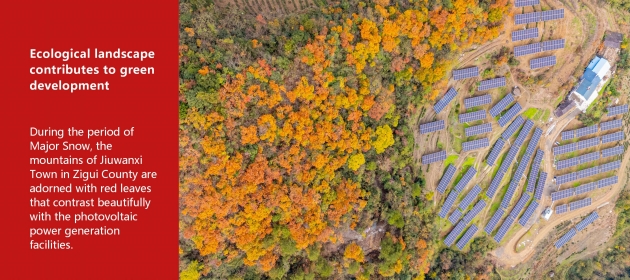 Ecological landscape contributes to green development