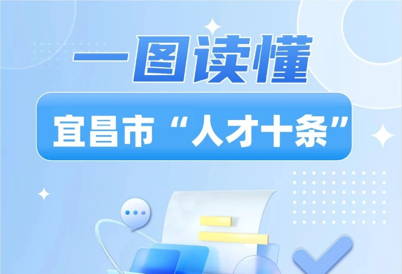 一圖讀懂宜昌市“人才十條”