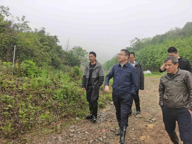 刘贤全走访乡村振兴帮扶点